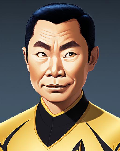 00067-20221023235332 2198474174 Euler a 100 10 Masterpiece, high quality character portrait of George Takei as Sulu, arcane-style, star trek.jpg